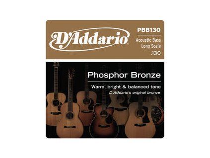 D'Addario PBB130 Single Bass String