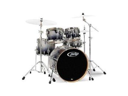 PDP by DW Concept Set 5 pcs 22" Silver To Black Fade