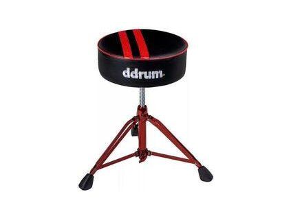 DDRUM Mercury Fat Throne w/Red Base & Stripes
