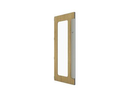 Vicoustic VicBooth Ultra Door with Window Natural Oak
