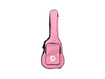 WTF WTF-DR05-1/2 Gigbag for Acoustic Guitar Pink