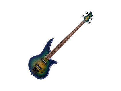Jackson X Series Spectra Bass SBXQ IV IL Amber Blue Burst