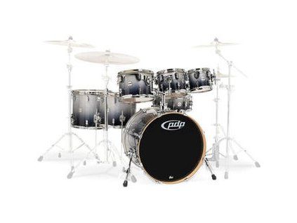 PDP by DW Concept Shell Pack 7 pcs 22" Silver-Black Sparkle