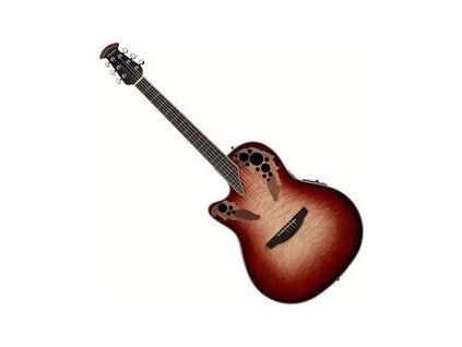 Ovation CE44LX-1R Elite Plus Ruby Red-Natural Burst