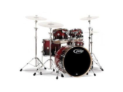 PDP by DW Concept Set 5 pcs 22" Red to Black Sparkle Fade
