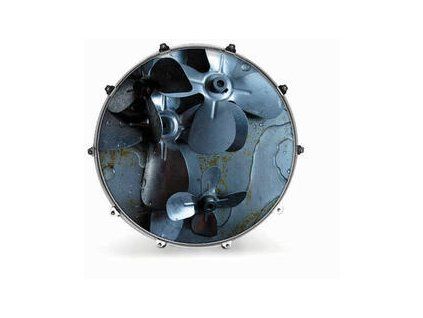Evans INK24PHOBOAT 24" PHOTOGRAPHY BOAT PROPS Resonant Drum Head
